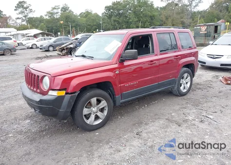 2017 Jeep Patriot Latitude 4X4 из США, поврежденный, VIN 1C4NJRFB9HD127530